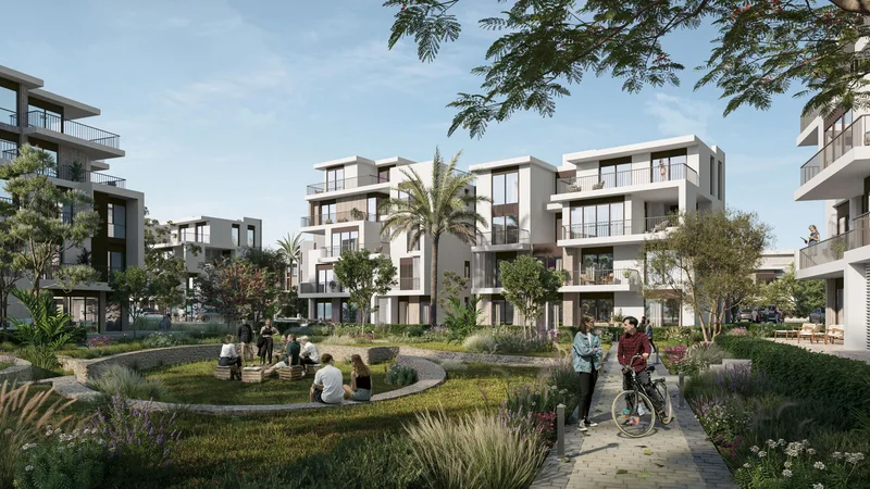 Solana East architectural rendering: Outdoor spaces